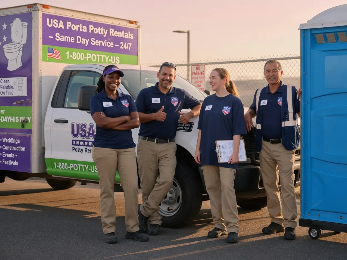 Porta Potty Rental company in Federal Way, WA